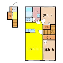 Ｄ－ｓｕｋｅ深川の物件間取画像